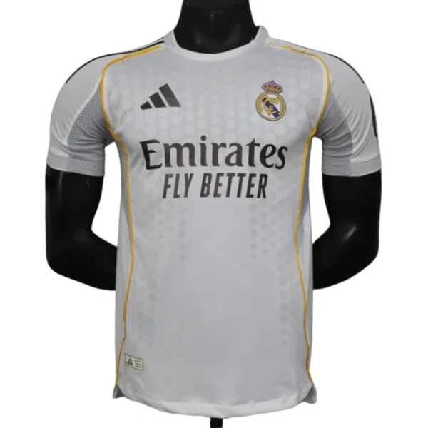 2025-26 Real Madrid Home Soccer Jersey Player Version Shirt