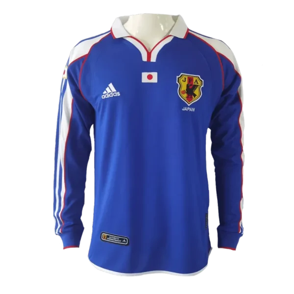 Japan 2000 Retro Home Long Sleeve Jersey | GoGoalKits