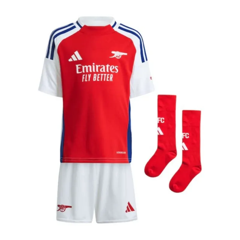 17a753b0a0 Kids Arsenal Home Jerseys(Jersey+Shorts+Socks) 2024/25 | GoGoalKits - Image 1