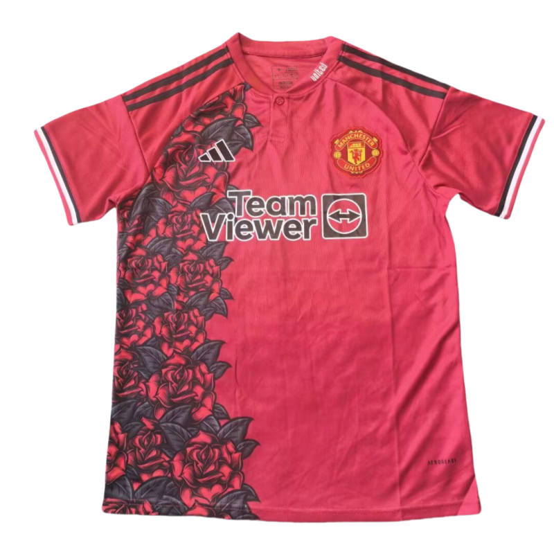 2025-08-09161304560 Manchester United red Rose Special Edition Shirt 2025/2026 | GoGoalKits - Image 1