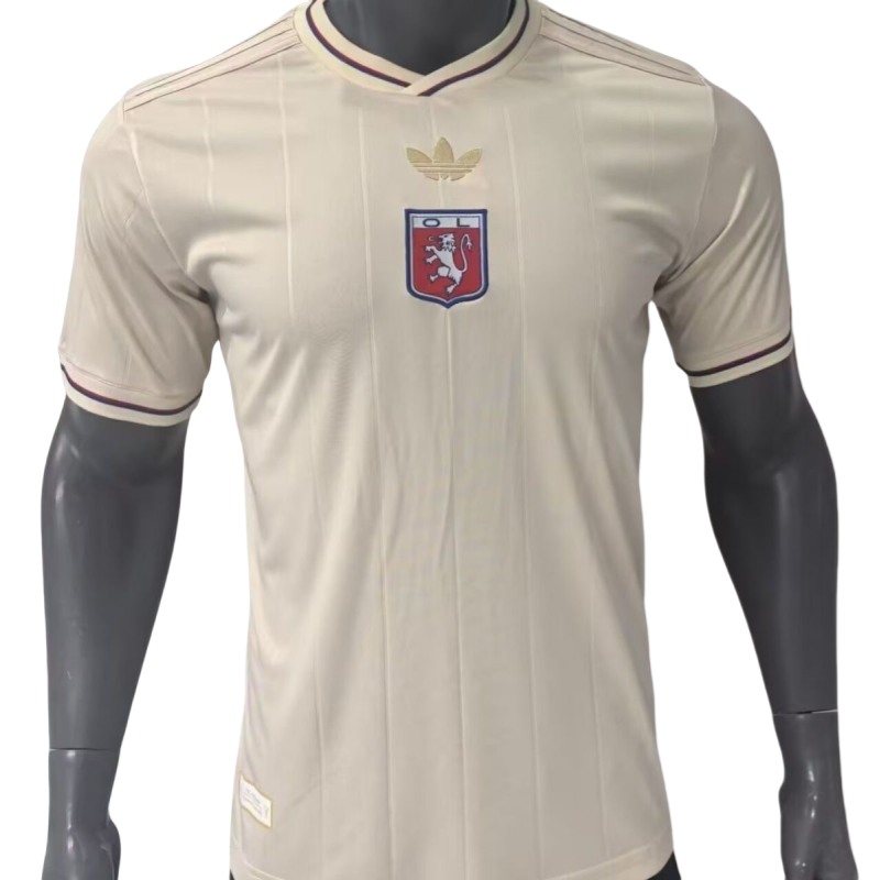 20250518210818 25-26 Lyon Anniversary Edition Shirt | GoGoalKits - Image 1