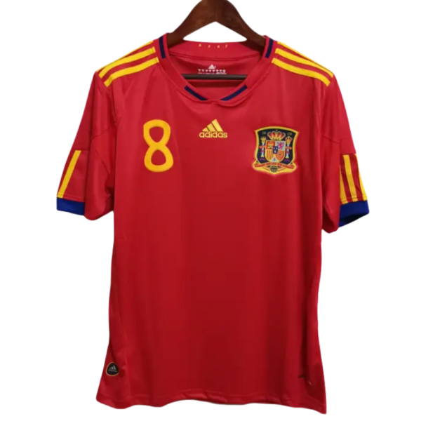 Spain Retro Jersey Home World Cup 2010 | GoGoalKits