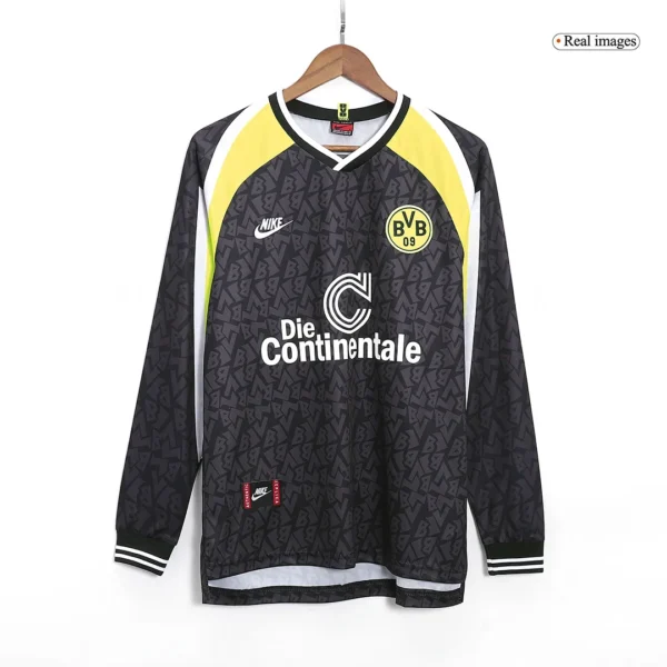 95-96 Borussia Dortmund Retro Away Long Sleeve Jersey | GoGoalKits