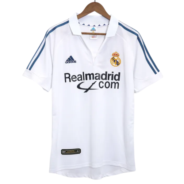 Real Madrid Retro Jersey Home Shirt 2001/02 | GoGoalKits