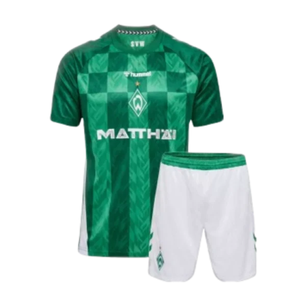 24-25 Werder Bremen Home Kids Kit Jerseys | GoGoalKits
