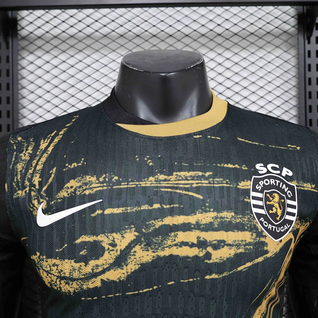 Sporting CP Fourth Jersey Player Version 2024-25 - GoGoalKits | Soccer ...