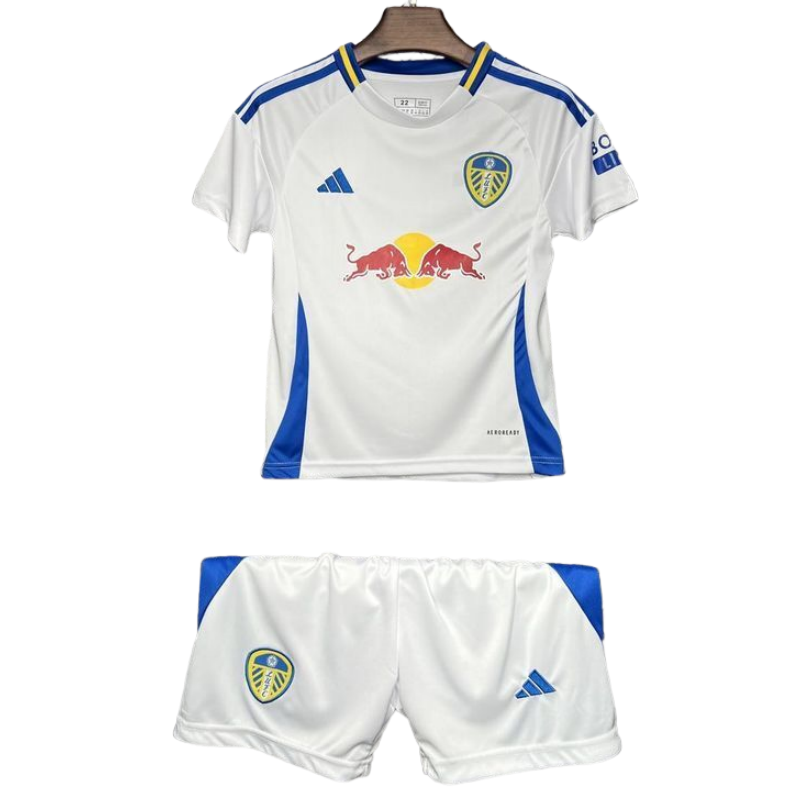 47cdac67-11-13 Leeds United Home Kids Shirt 2024/25 | GoGoalKits - Image 1