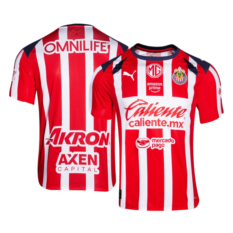 4ae8f37a6821c6f0eed3af98193f749a Chivas Home Jersey Replica 2025/26 | GoGoalKits - Image 1