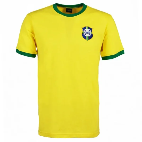 Brazil Retro Jersey Home World Cup 1970 | GoGoalKits
