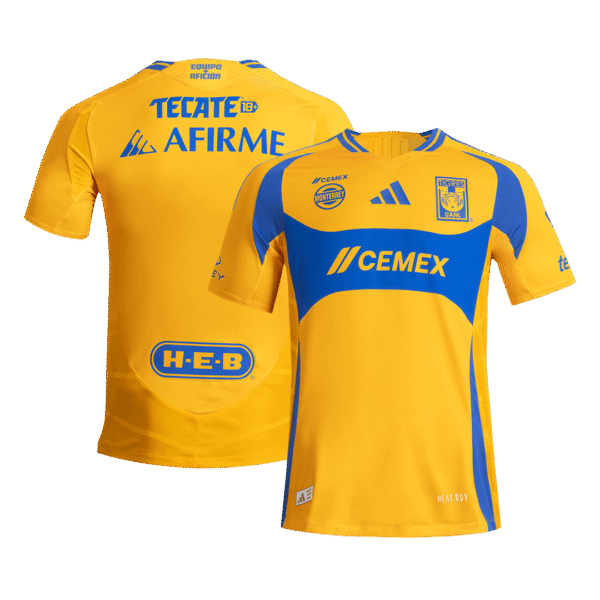 Authentic Jersey Tigres UANL Home Shirt 2024/25 | GoGoalKits