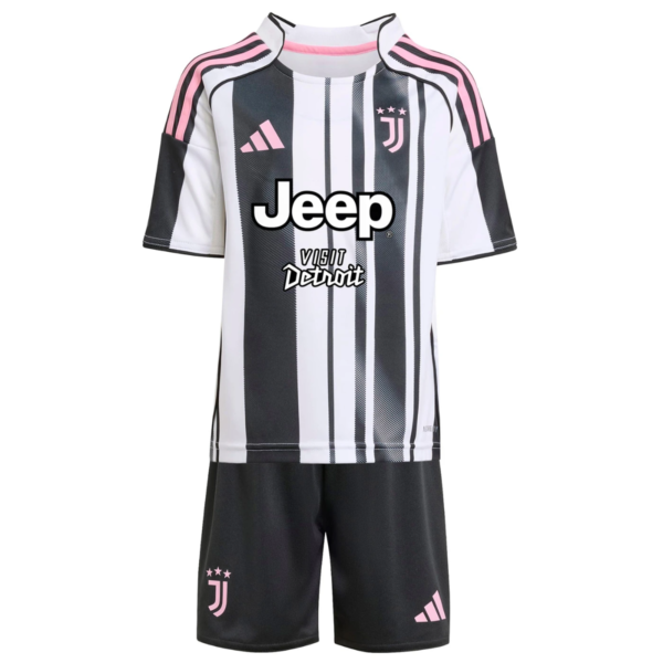 Juventus Home Jersey Kids Kit 2025/2026 | GoGoalKits