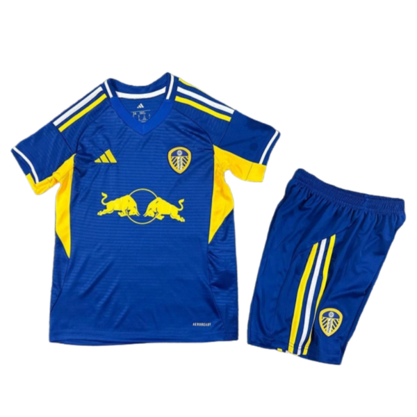 Leeds United Away Kids Shirt 2025/26 | GoGoalKits