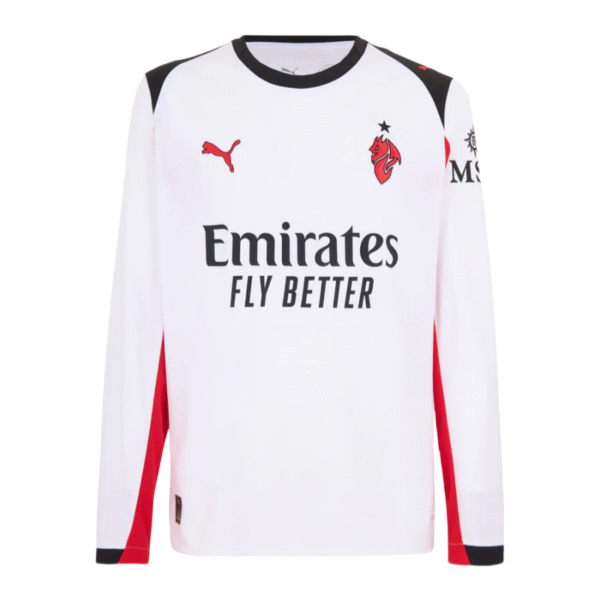 AC Milan 25-26 away long sleeved football shirt -Fan version