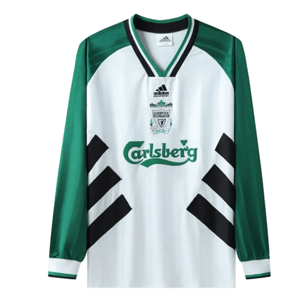 Liverpool Retro Long Sleeve Shirt Away Jersey 1993-95