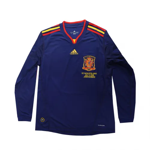 Spain Retro Jersey Away Long Sleeve Replica World Cup 2010 | GoGoalKits