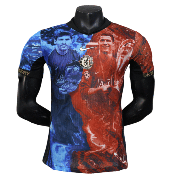 Manchester United Chelsea Messi Ronaldo Joint Commemorative Shirt 25-26