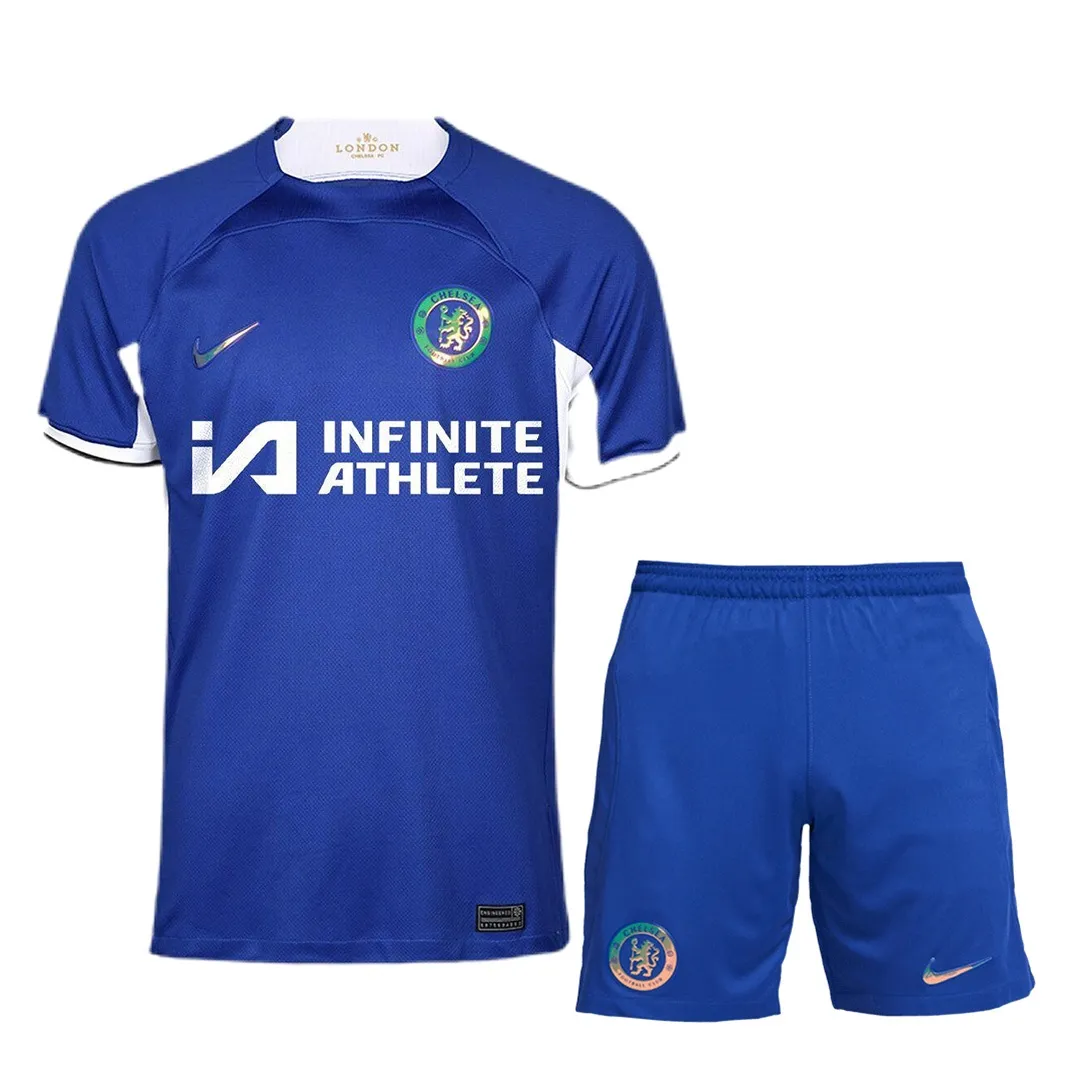8c7d43af0f 23-24 Chelsea Home Kit Jersey+Shorts | GoGoalKits - Image 1