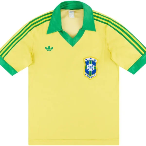 Brazil Retro Jersey Home 1978/80 | GoGoalKits