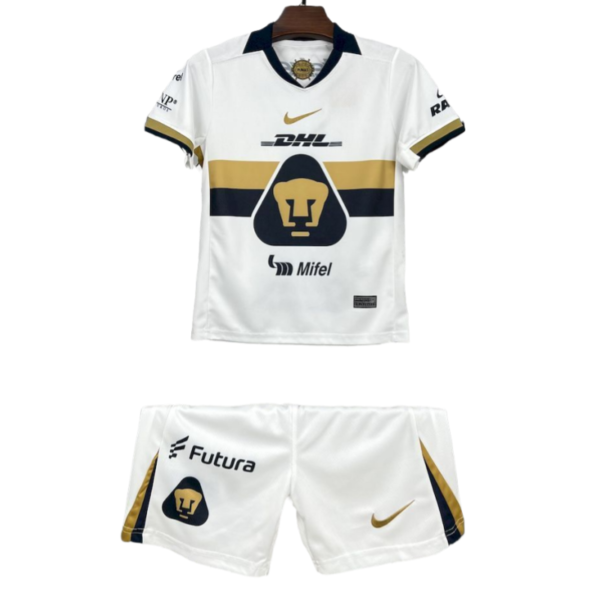 Pumas UNAM jersey Home Kids kit 2025/26 | GoGoalKits