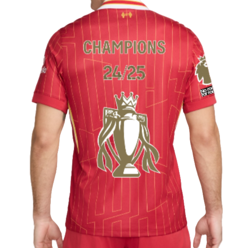 adobeexpress-file28 24-25 Liverpool Premier League Champions League Home Player Edition Shirt | GoGoalKits - Image 1