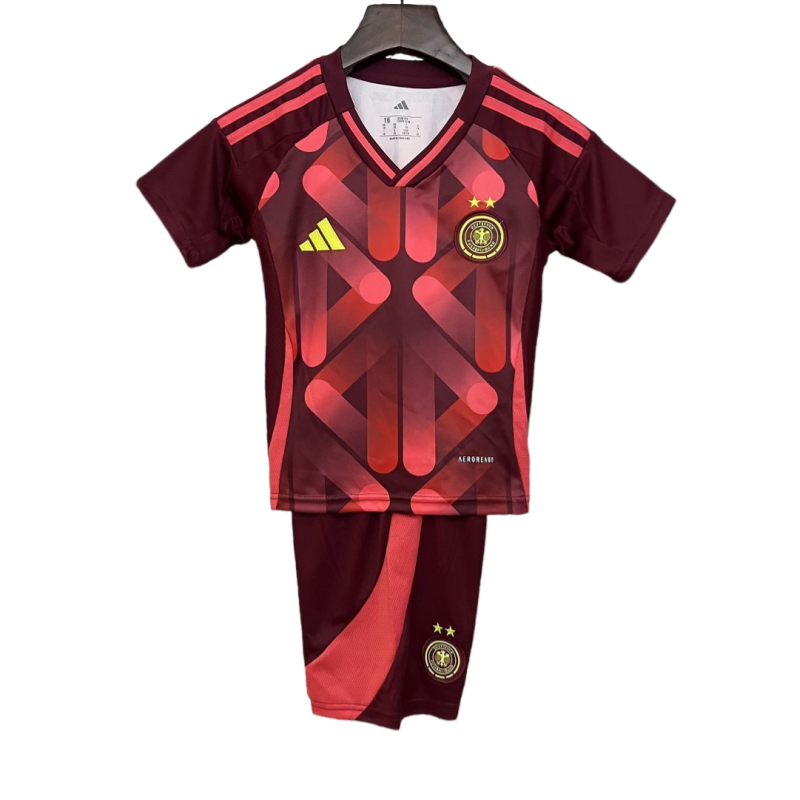 be942543 Germany Away jersey 2025 Kids Kit Jersey+Shorts | GoGoalKits - Image 1