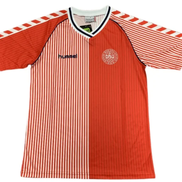 Denmark 1986 Retro Jersey Home | GoGoalKits