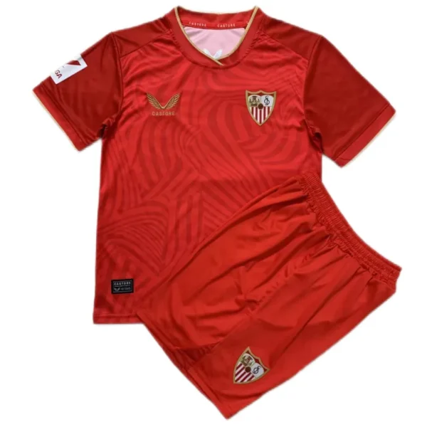 Kids Sevilla 2023/24 Away Kit Jersey+Short | GoGoalKits
