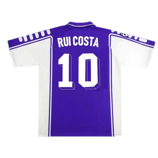 Fiorentina BATISTUTA #9 RUI COSTA #10 1999/00 Retro Jersey Home | GoGoalKits