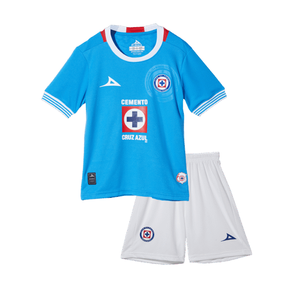 Kids Cruz Azul Home Soccer Kits 2024/25 | GoGoalKits