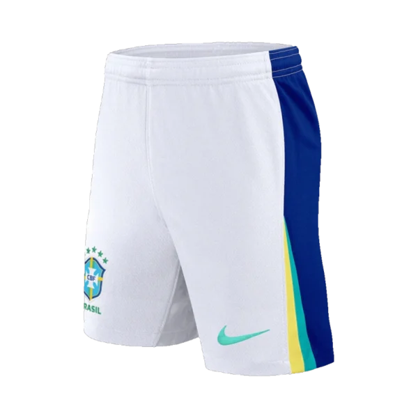 Brazil Soccer Shorts Custom Away 2024 | GoGoalKits