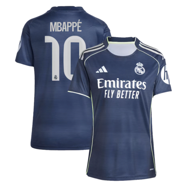 Real Madrid Away soccer jersey Women 2025-26 Fan version