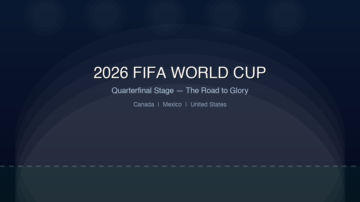 2026 FIFA World Cup stadium atmosphere